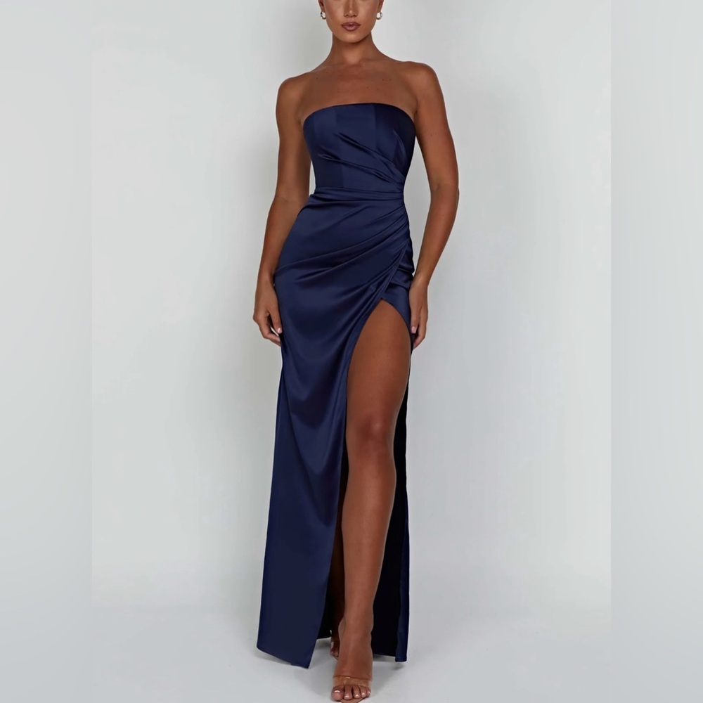 Babyboo SAFIYA MAXI DRESS - NAVY